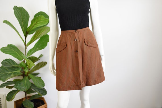 1960s Glenbrook Striped Skort - XS