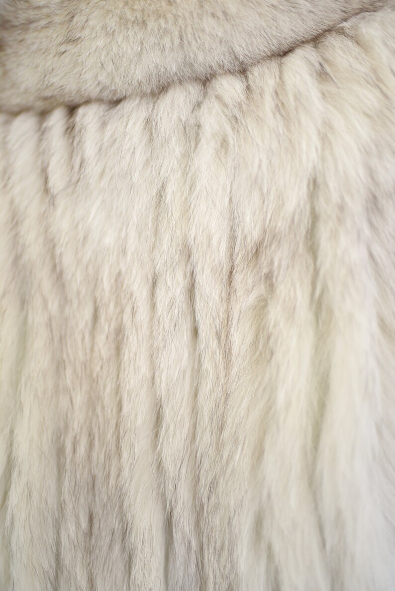 80s Fox Fur Coat M image 7