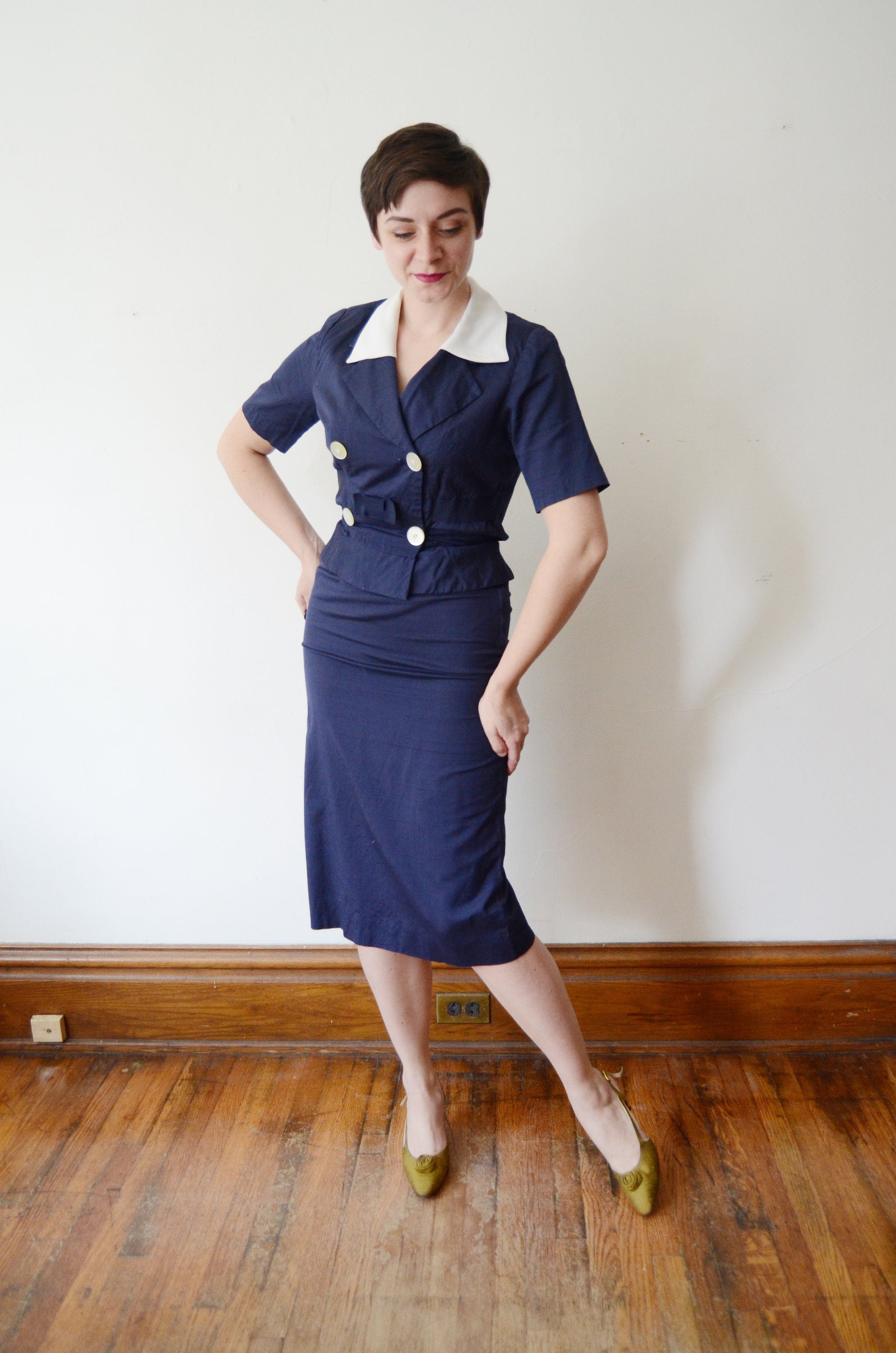1950's womens pant suit