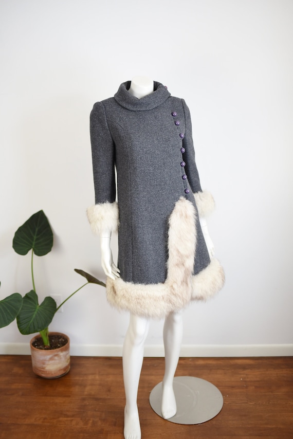 1960s Fox Fur Coat - XS/S