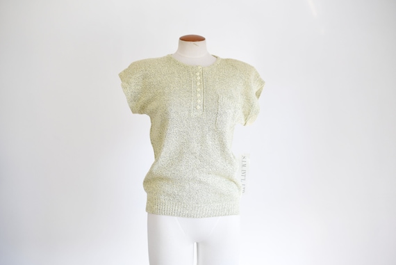 1980s Knit Top - M - image 1