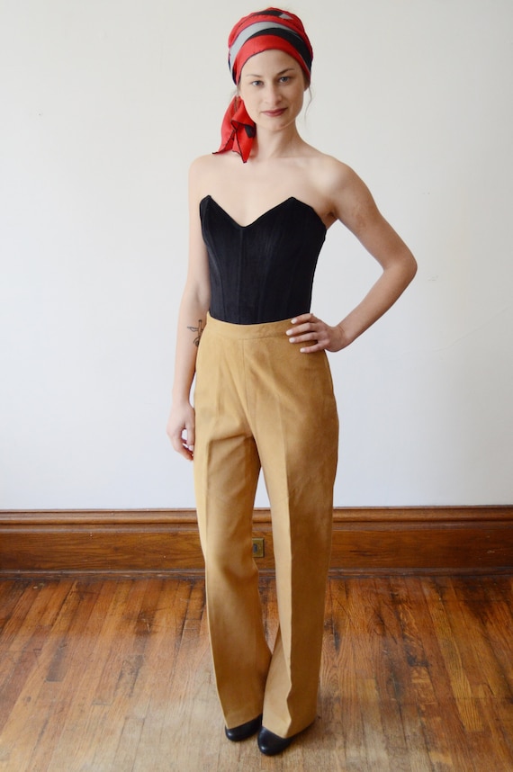 Bonnie Cashin Sills 1970s Leather Pants - XS