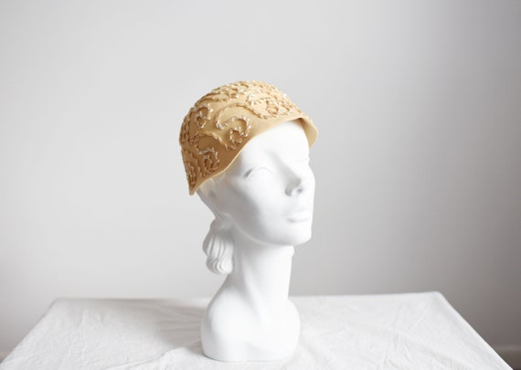 1930s Sequined Cloche Hat