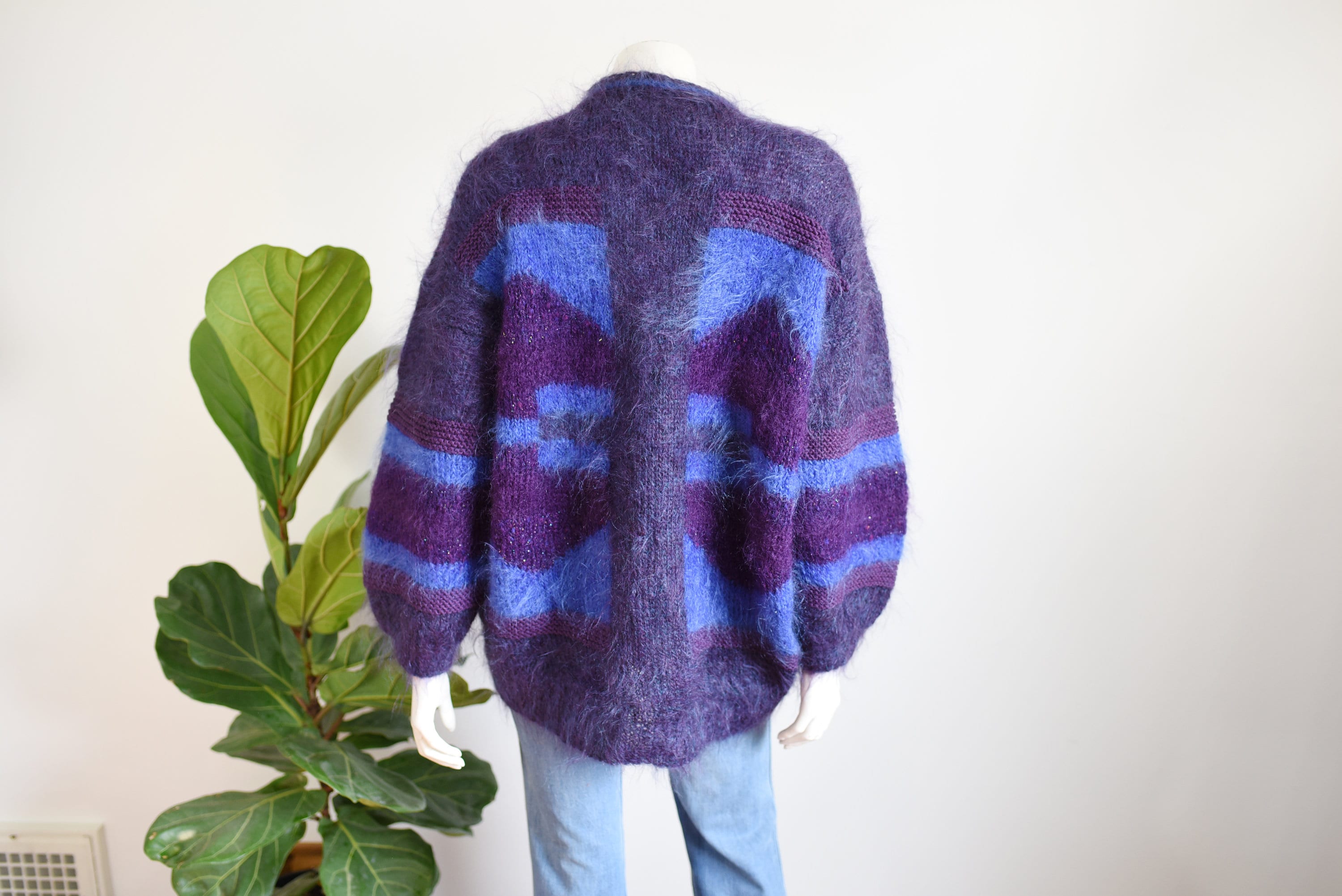 1980s Mohair Cardigan - L/XL 1980s Mohair Cardigan - L/XL
