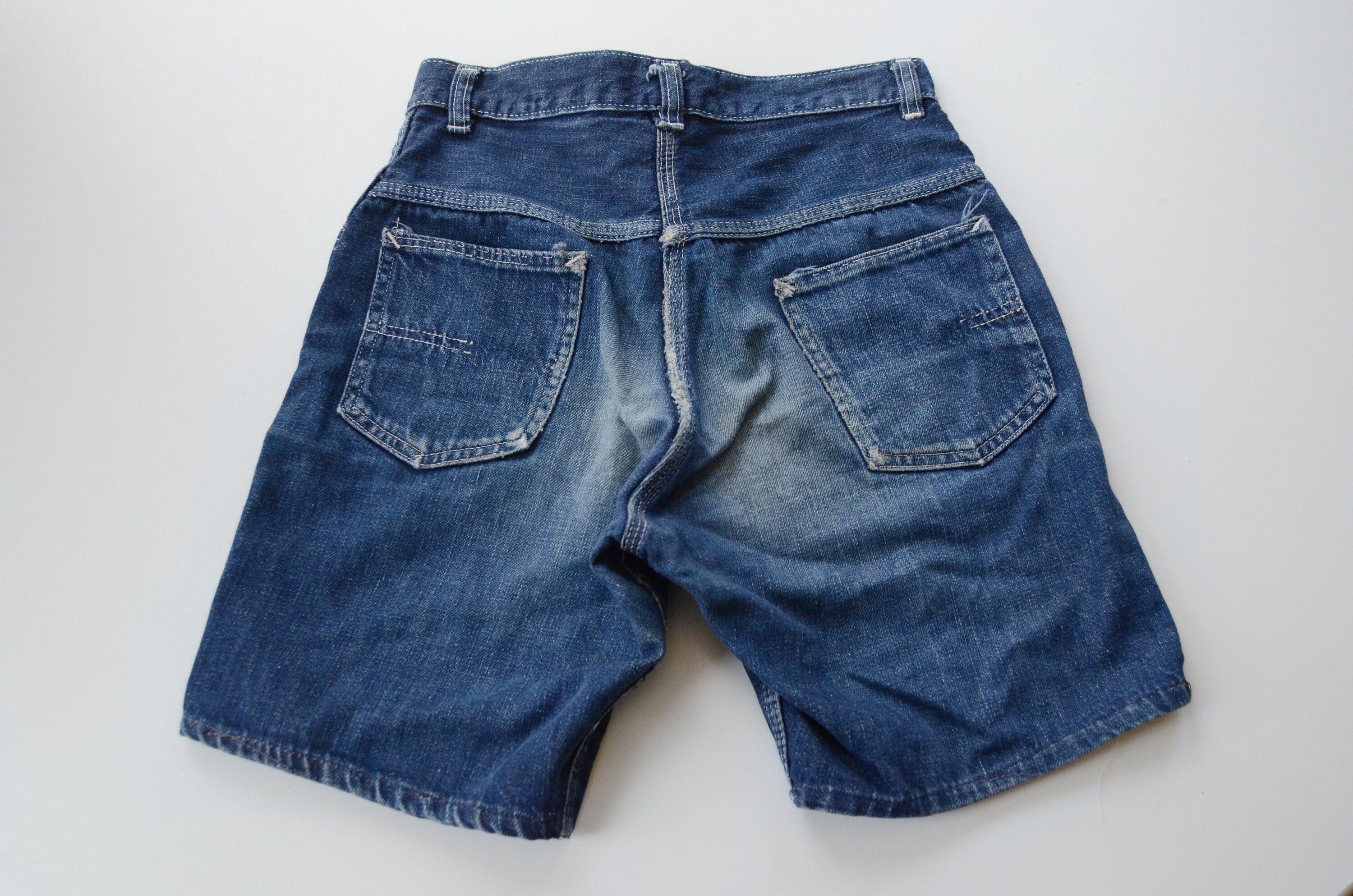 60s Womens Denim Shorts - XS