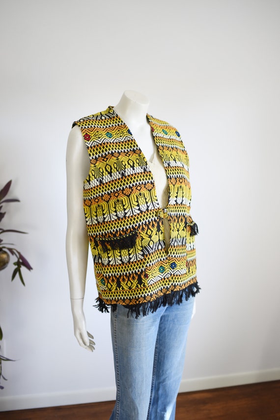 1960s Guatemalan Vest - M - image 4