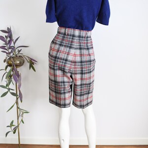 60s Pendleton Wool Plaid Shorts M/L image 5