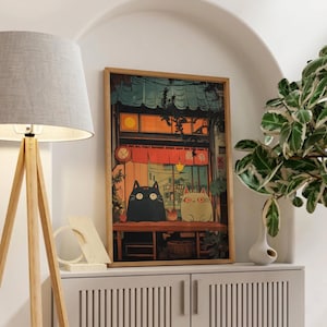 Muurdecoratie met kattenmotieven: speelse en gezellige decoratie (digitale download)