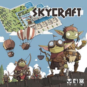 Juego de mesa: SkyCraft - Aventura de fantasía para imprimir y jugar/PnP