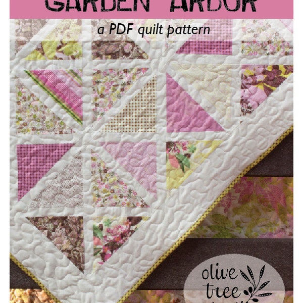 Garden Quilt Pattern Etsy
