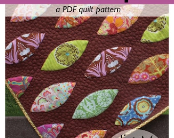 modern quilt pattern PDF // lemon drop