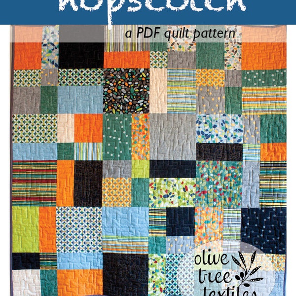 quilt pattern PDF // hopscotch