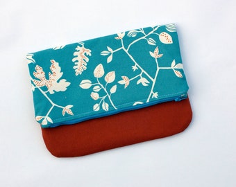 clutch bag // foldover purse // accessory pouch // the alpha clutch // READY TO SHIP