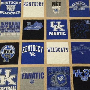 handmade t-shirt quilt // custom memory quilt // personalized clothing quilt // tshirt blanket // ORDER BEFORE OCTOBER 1
