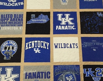 handmade t-shirt quilt // custom memory quilt // personalized clothing quilt // fast turnaround time and professional results