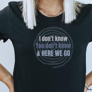 Koszulka „Nie wiem, nie wiesz i zaczynamy”, inspirujące cytaty, joga, medytacja, mandala, lotos, hamsa, afirmacje, buddyzm, budda