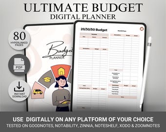 Digital Budget Planner: Weekly, Biweekly Budget Template (PDF)
