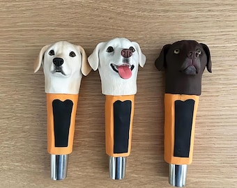 Personalized Dog Beer Tap Handle: Custom Pet Memorial Tap