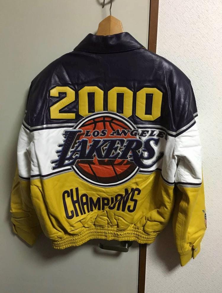 【激レア】NBA JH Design レイカーズ ジェフハミルトン Jeff Hamilton Jh Design NBA Lakers Jacket 2000 Black - Etsy