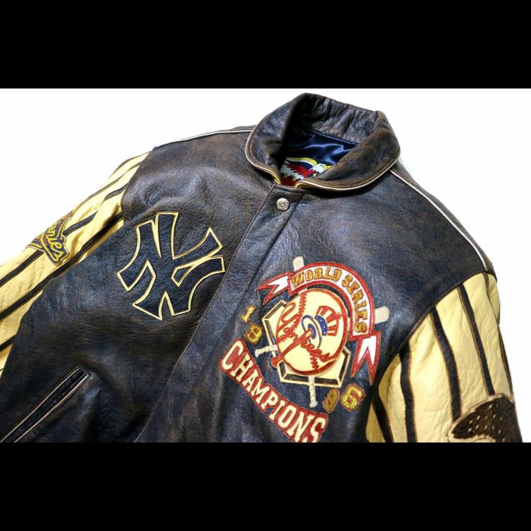 Jeff Hamilton Mlb New York Yankees Jacket Jh Design Brown - Etsy