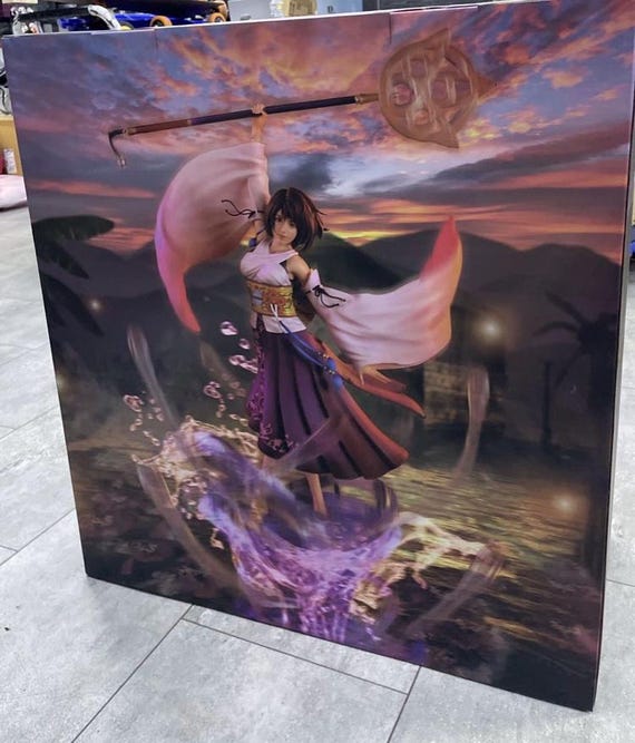 Joy Station Final Fantasy X Yuna Figure Final Fantasy 10 Yuna - Etsy