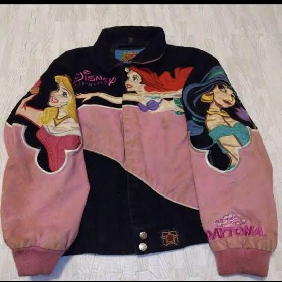 Disney Daytona 500 Princess Jh Design Racing Jacket Sz 2xl