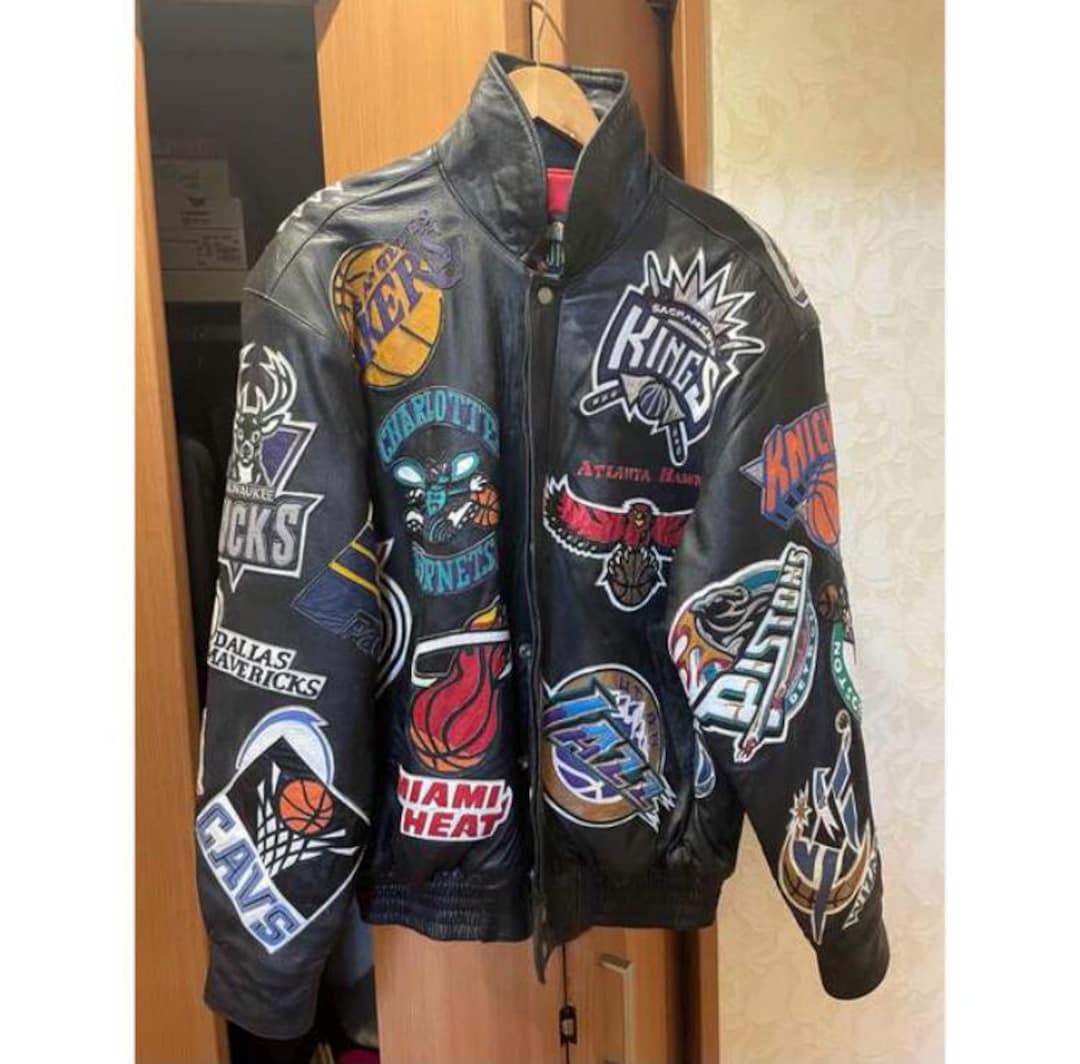 Jeff Hamilton Jh Design NBA Team Logo Bulls Serial Number Jacket