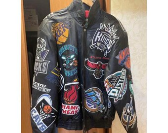 Jeff Hamilton Jh Design NBA Team Logo Bulls Serial Number Jacket
