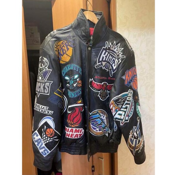 Jeff Hamilton Jh Design NBA Team Logo Bulls Serial Number Jacket