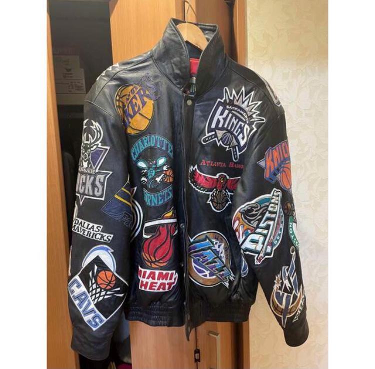 Jeff Hamilton Jh Design NBA Team Logo Bulls Serial Number Jacket