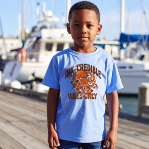 Ink-Credible Vibes Octopus T-Shirt: Funny Sea Animal Graphic Tee