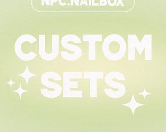 Custom Design Press On Nails: Any Shape, Size, Length
