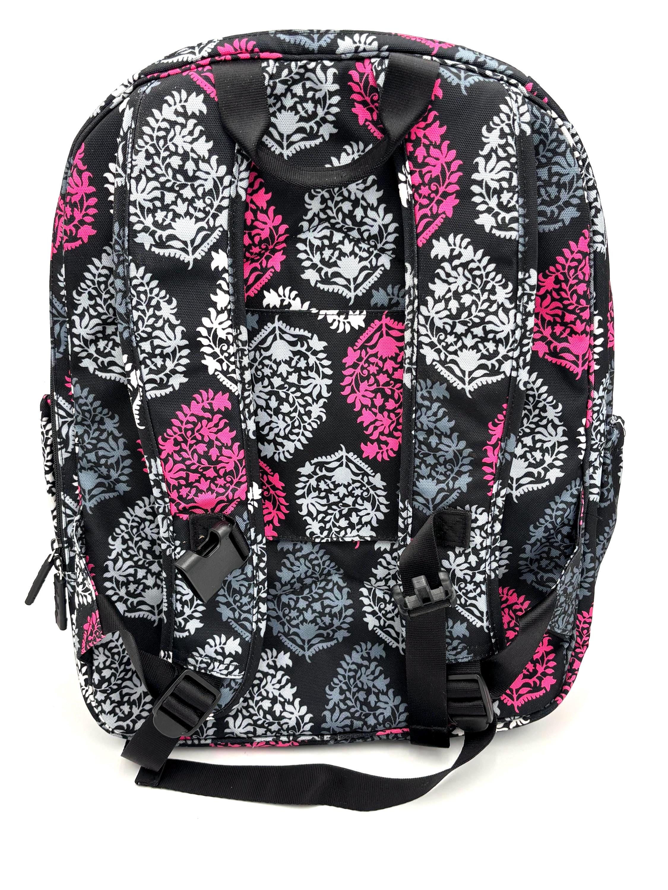 Vera Bradley Lighten Up Grande Laptop Backpack Northern Lights Pink Gray Black Vera Bradley Lighten Up Grande Laptop Backpack Northern  main image 3