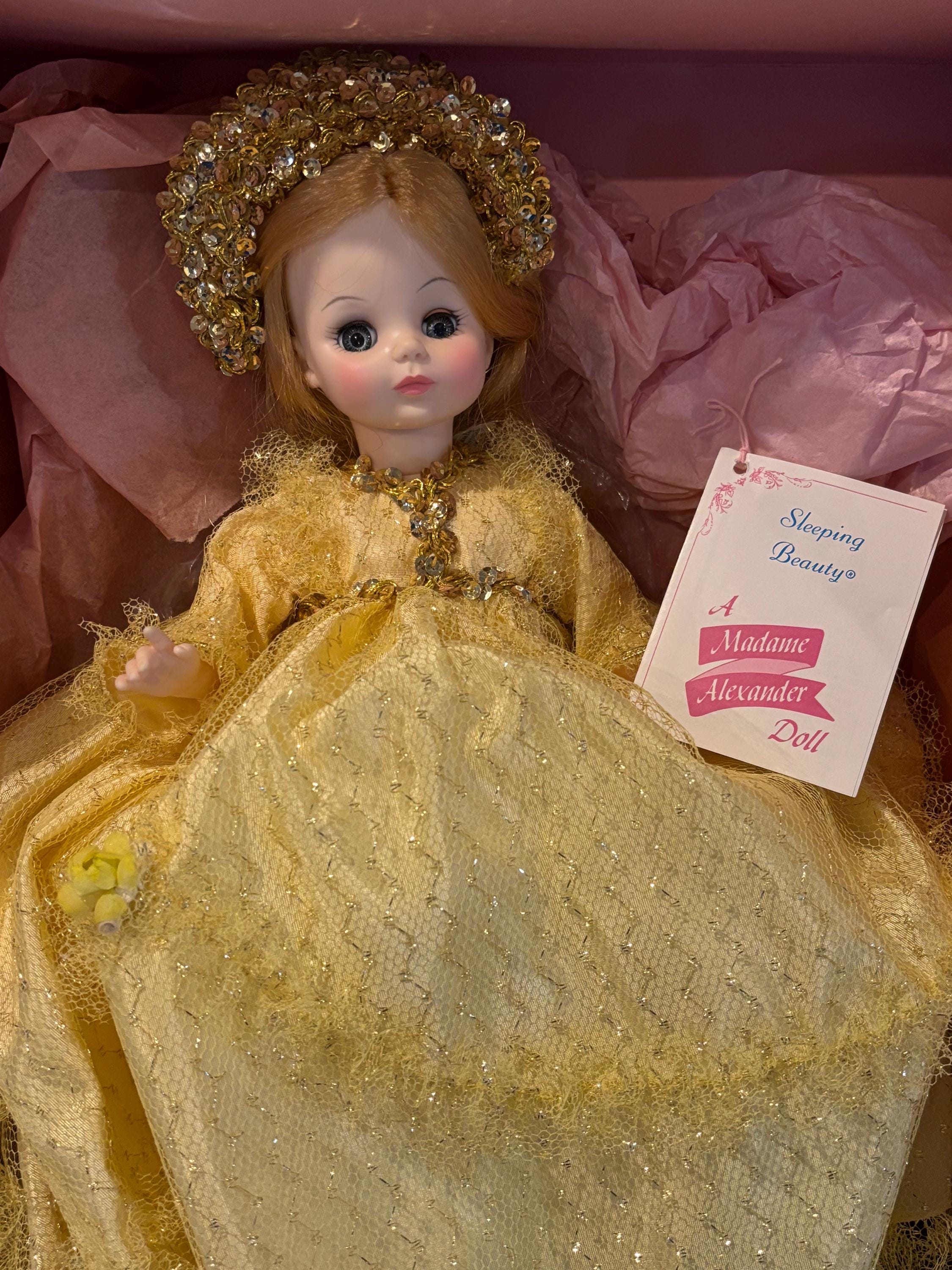 Vintage Madame Alexander Sleeping Beauty Porcelain Doll - Etsy