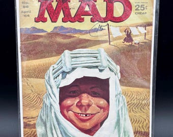 Vintage MAD Magazine #86 - Norman Mingo Cover 1964