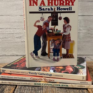 Vintage Cookbooks