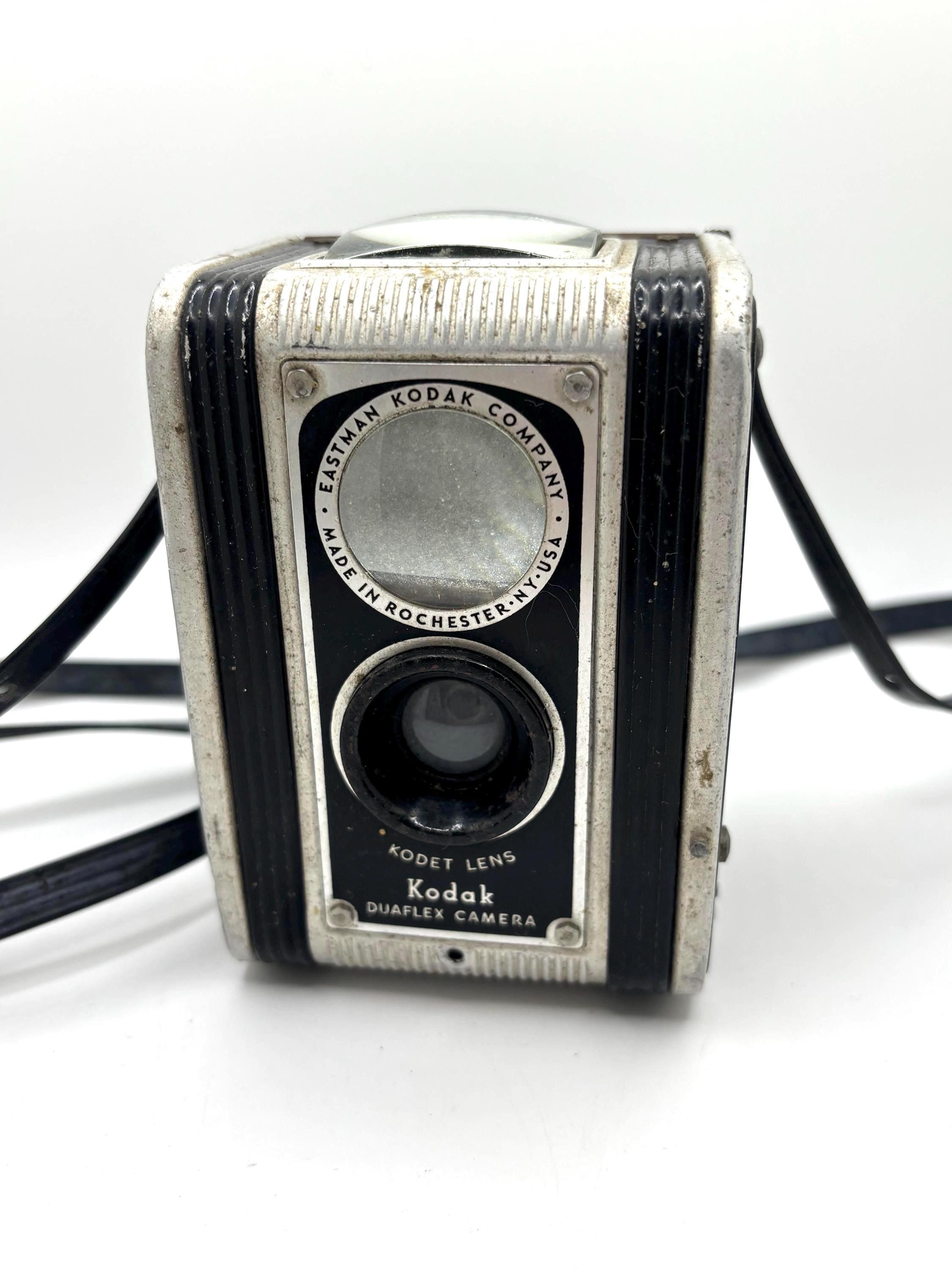 Vintage Collectible Kodak Duaflex Box Camera With Kodet Lens 620