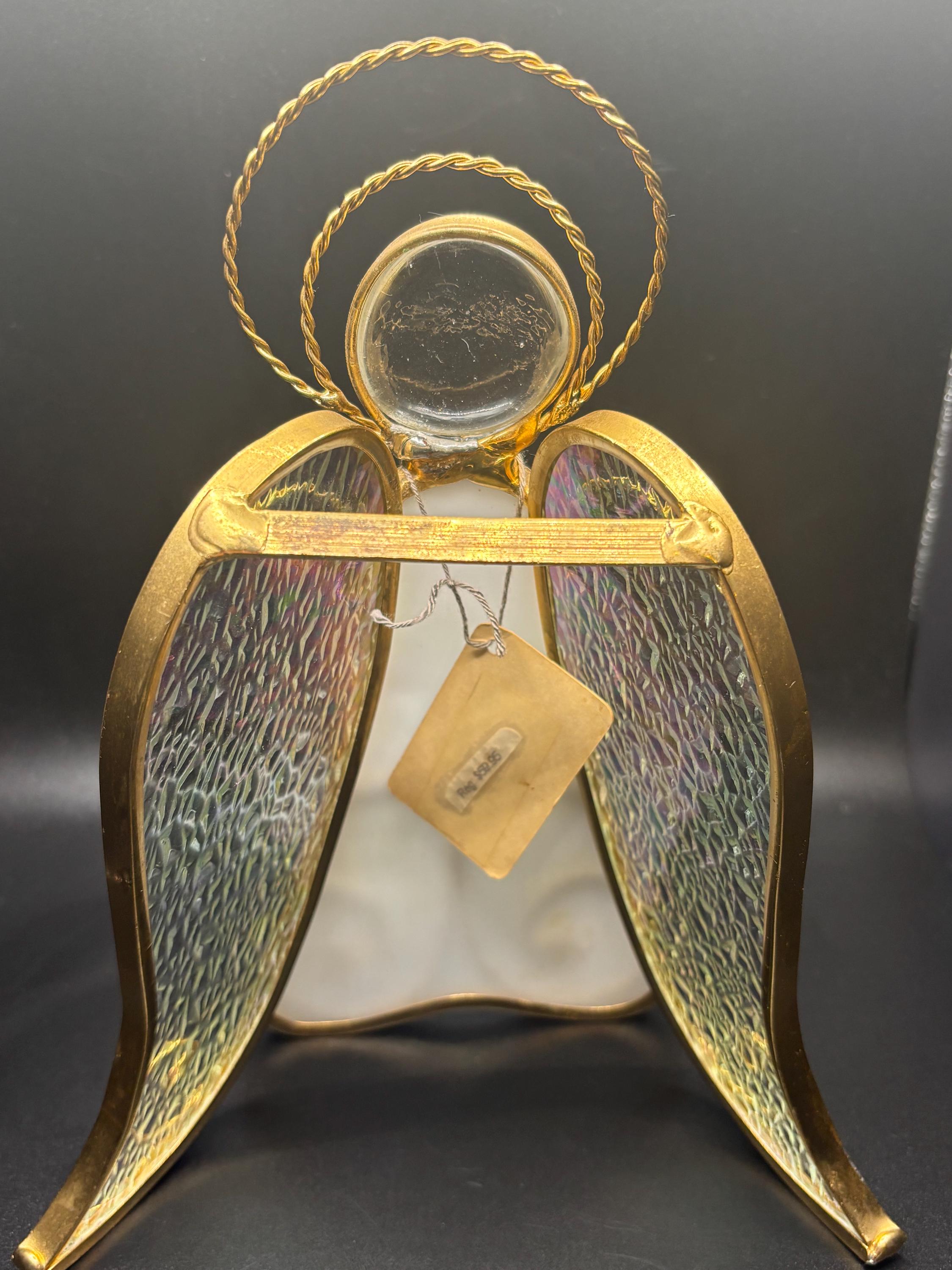 ヴィンテージステンドグラスの天使 - Etsy 日本