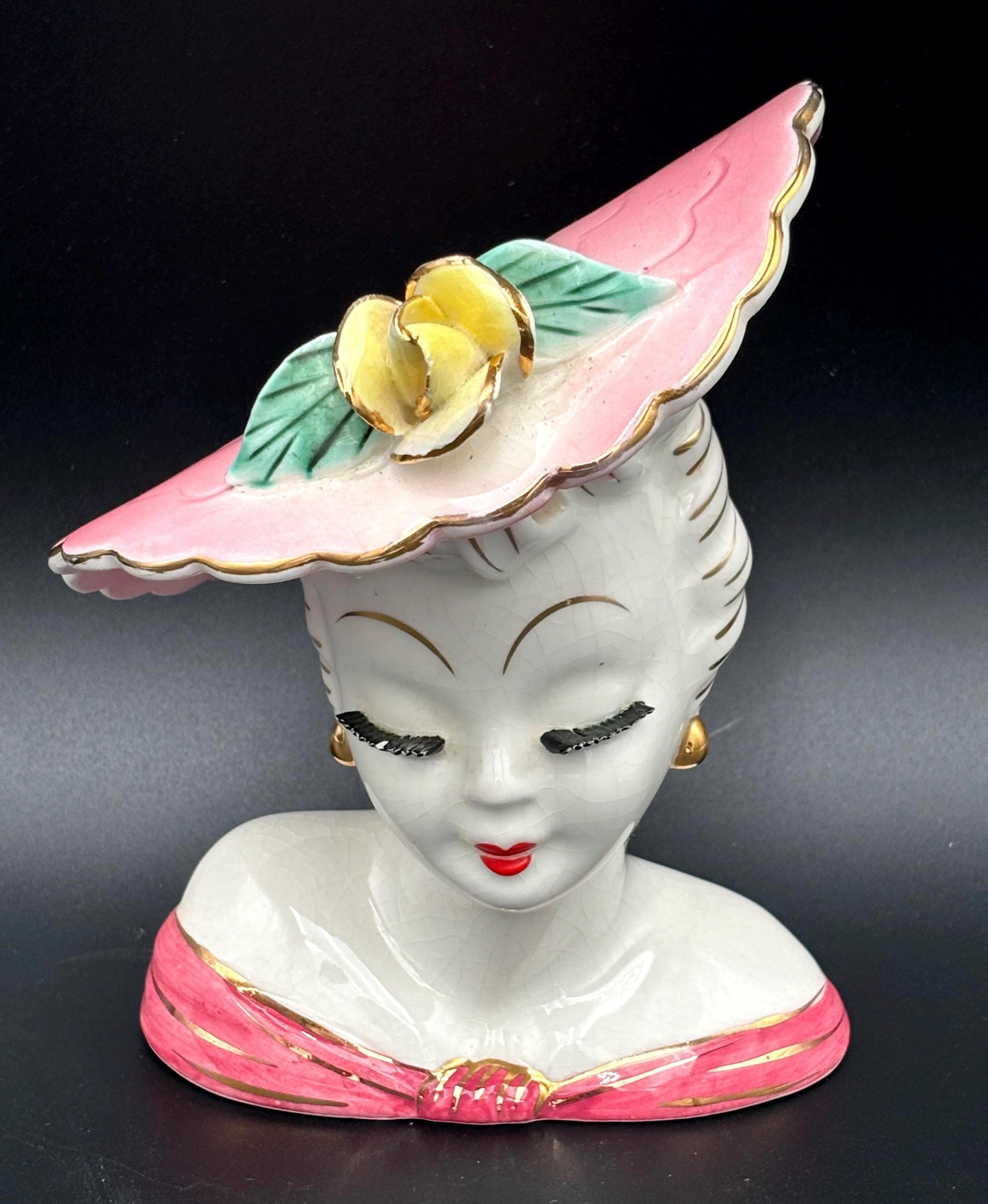 Relpo lady head vase - Etsy 日本