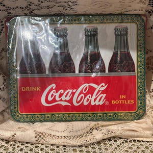 1999 Coke Tin Sign