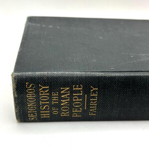 Seinobos’ History of The Roman People