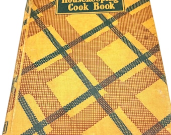 Antique Good Housekeeping Cookbook Collectible Vintage Recipe Book