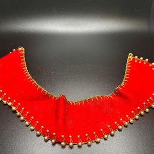 1940s Christmas Pearl Collar Necklace