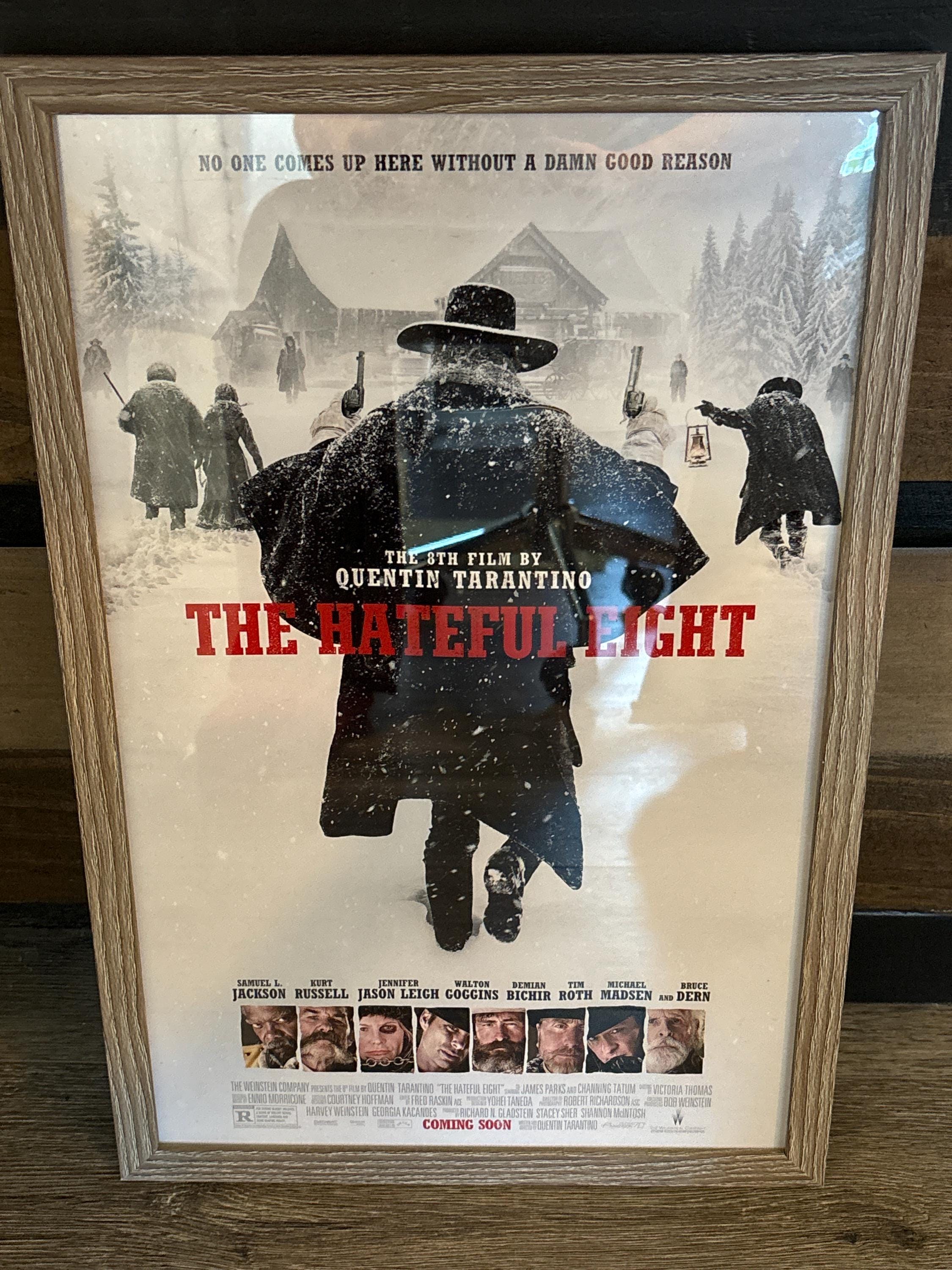 Gerahmtes Poster Hateful Eight