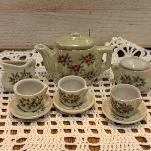 Antique Occupied Japan Miniature Teaset