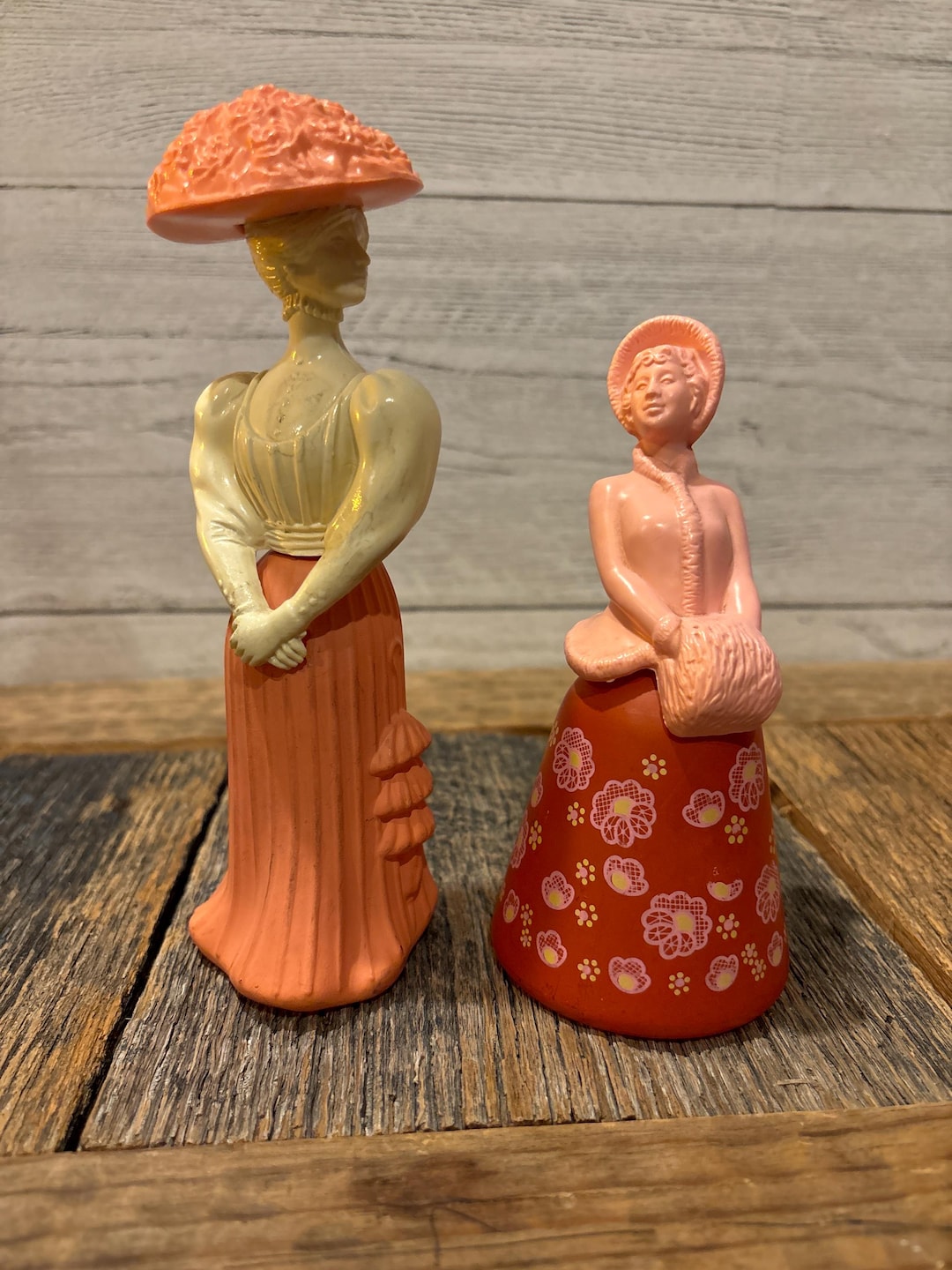 Vintage Collectible Pink Victorian Lady Avon Perfume Bottles - Etsy