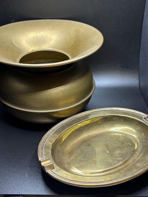 真鍮製の痰壺と灰皿 - Etsy 日本