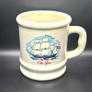 Vintage Old Spice Shaving Mug