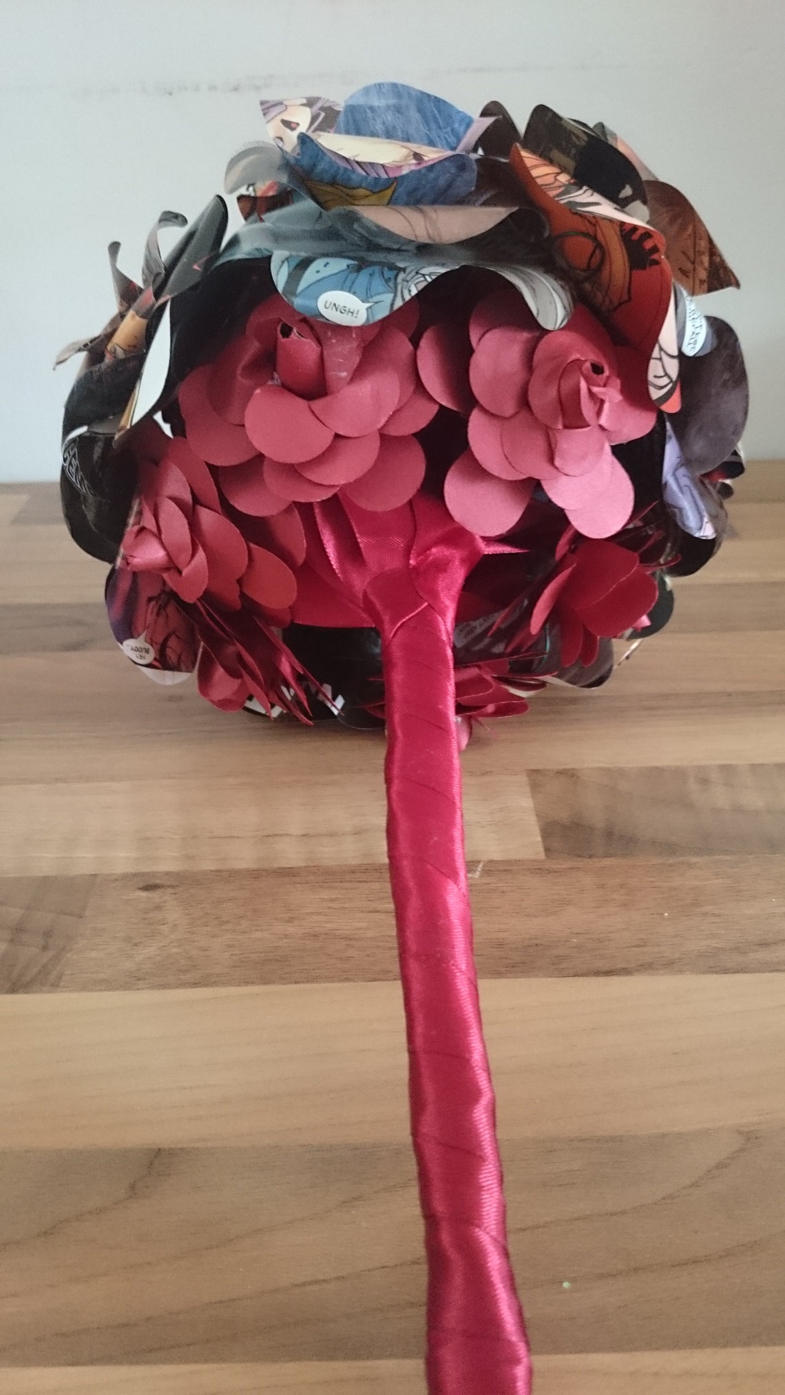 Comic Book Paper Bridal Wedding Bouquet bridal bouquet ...