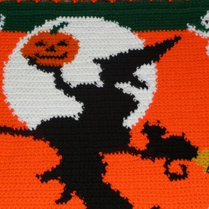 Free printable halloween afghan crochet pattern - bdaaway